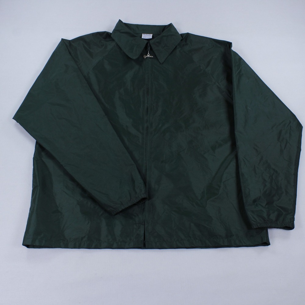Vintage 80s Duckster Sportswear Men's Size L Full Zip Coaches Jacket